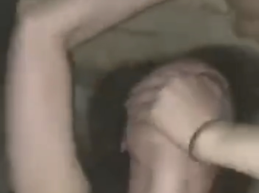 Drives a member into a thin one