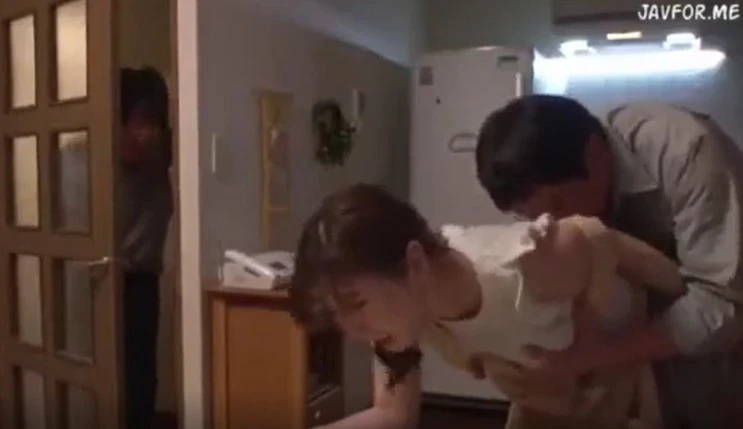 Brother watches the father rape his daughter