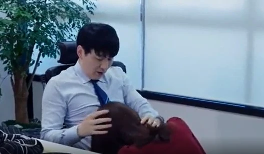 The secretary is working on the boss award