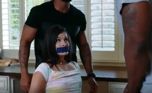 Surrendered to a two black robber at home