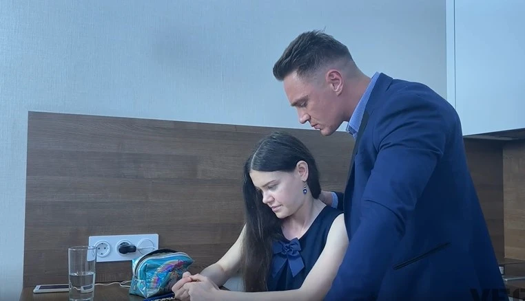 Lustful teacher accepts anal virginity