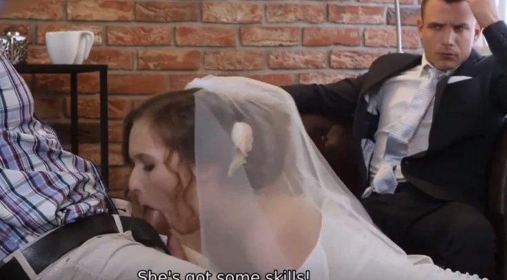 The married couple decided to sell the bride at a good price