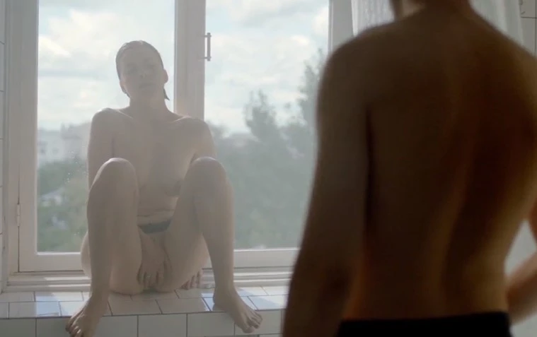 Evgenia Gromova - Sex scenes in the film Fidelity